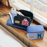 Estuche de denim mofusand 22 negro