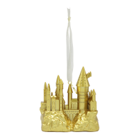 Adorno dorado del Castillo de Hogwarts