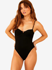 Dippin' Daisy's Salt Water: traje de baño entero negro