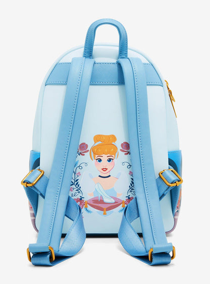 Mochila mini Disney Cinderella Escena de carrera