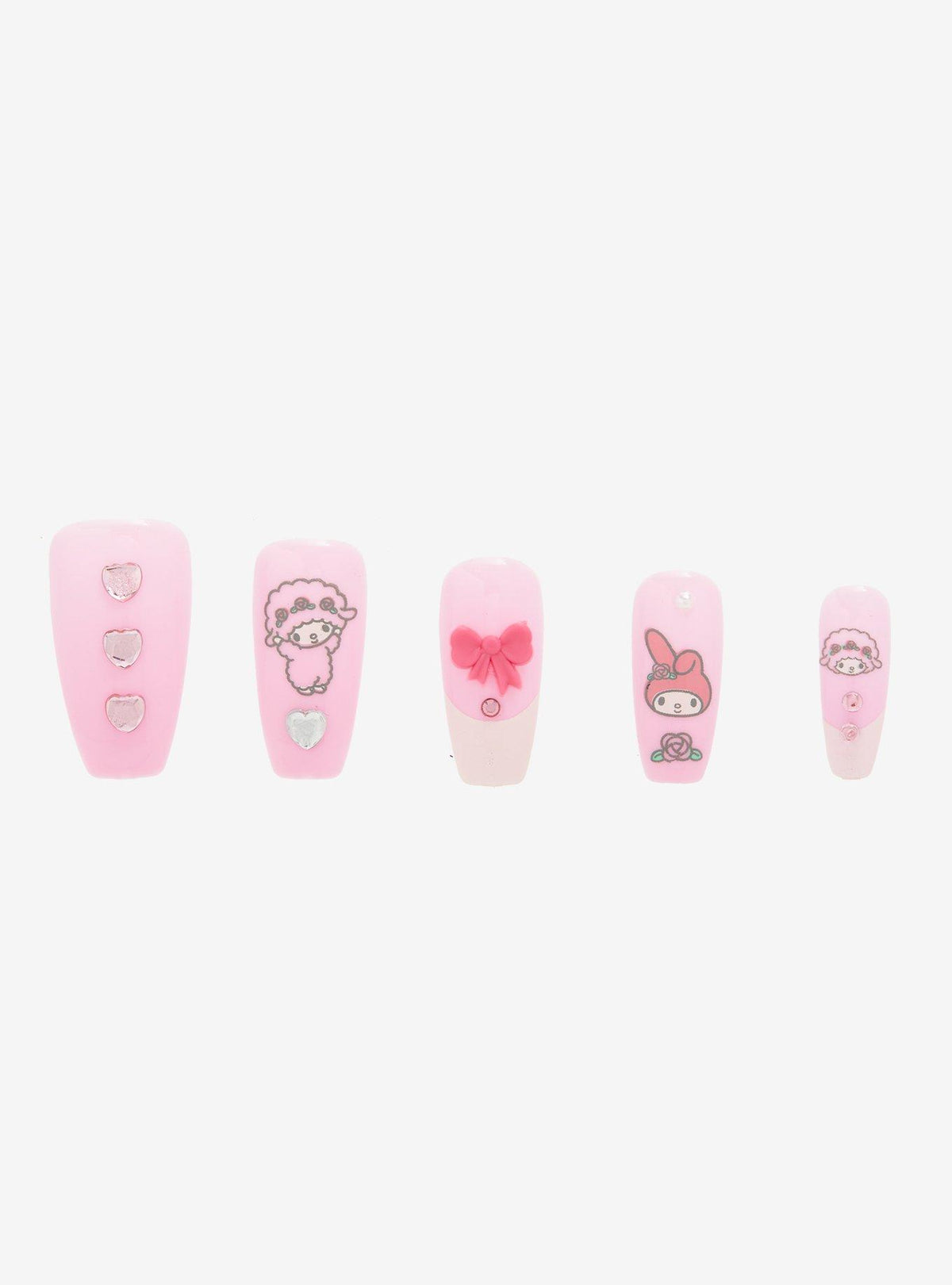 Set de uñas postizas My Melody y My Sweet Piano