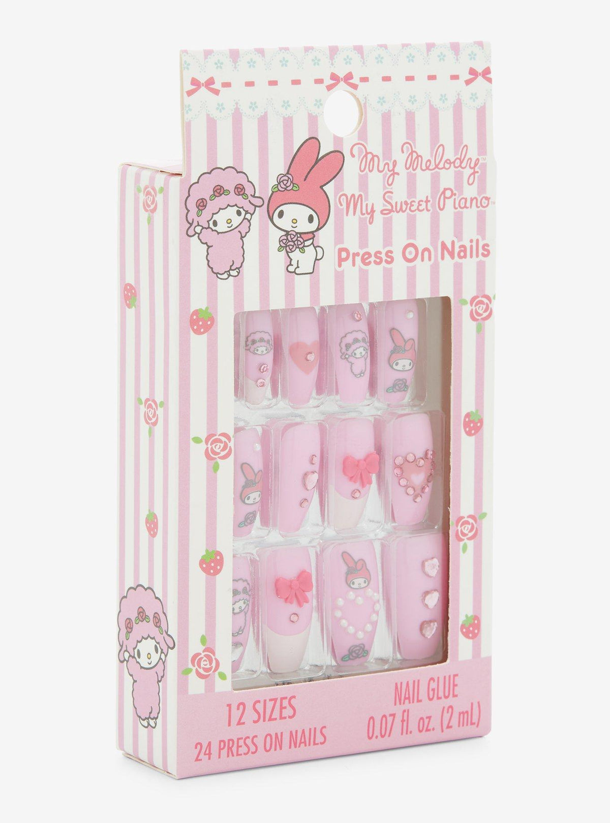 Set de uñas postizas My Melody y My Sweet Piano