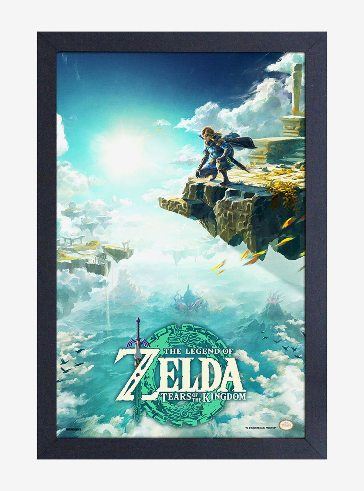 Póster enmarcado The Legend of Zelda: Tears of the Kingdom