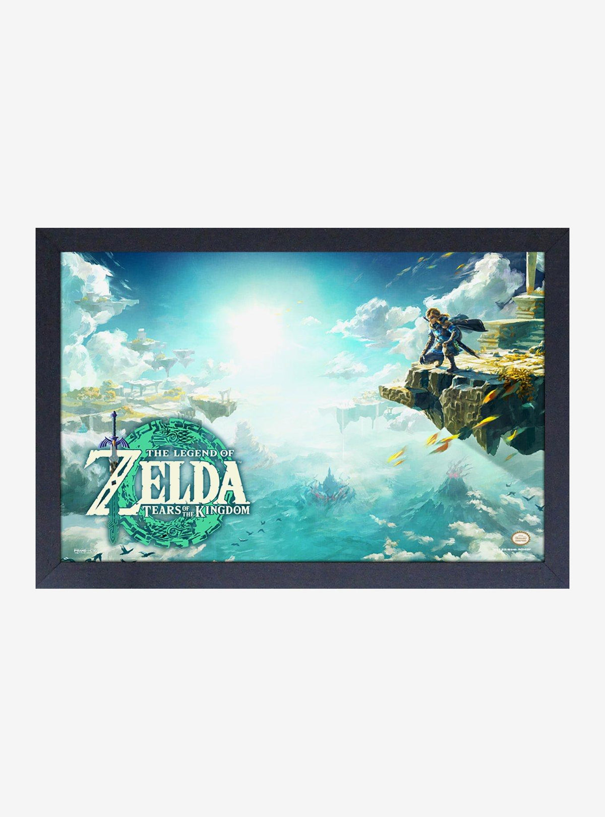 Póster enmarcado The Legend of Zelda: Tears of the Kingdom