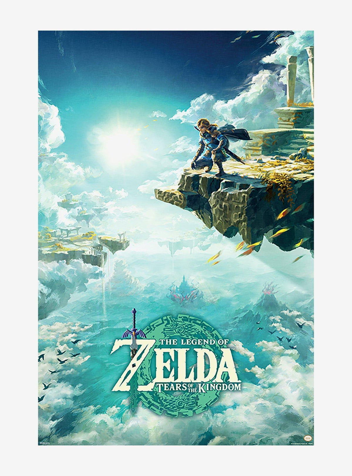 Póster Hyrule Skies – The Legend of Zelda: Tears of the Kingdom