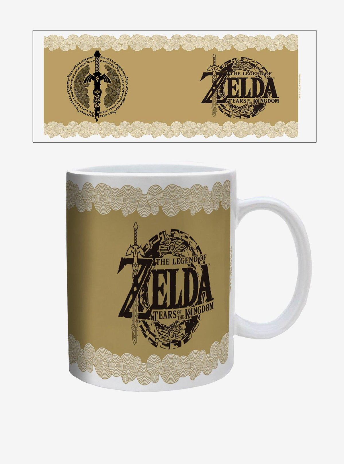 Taza The Legend of Zelda: Tears of the Kingdom: Logo y símbolo