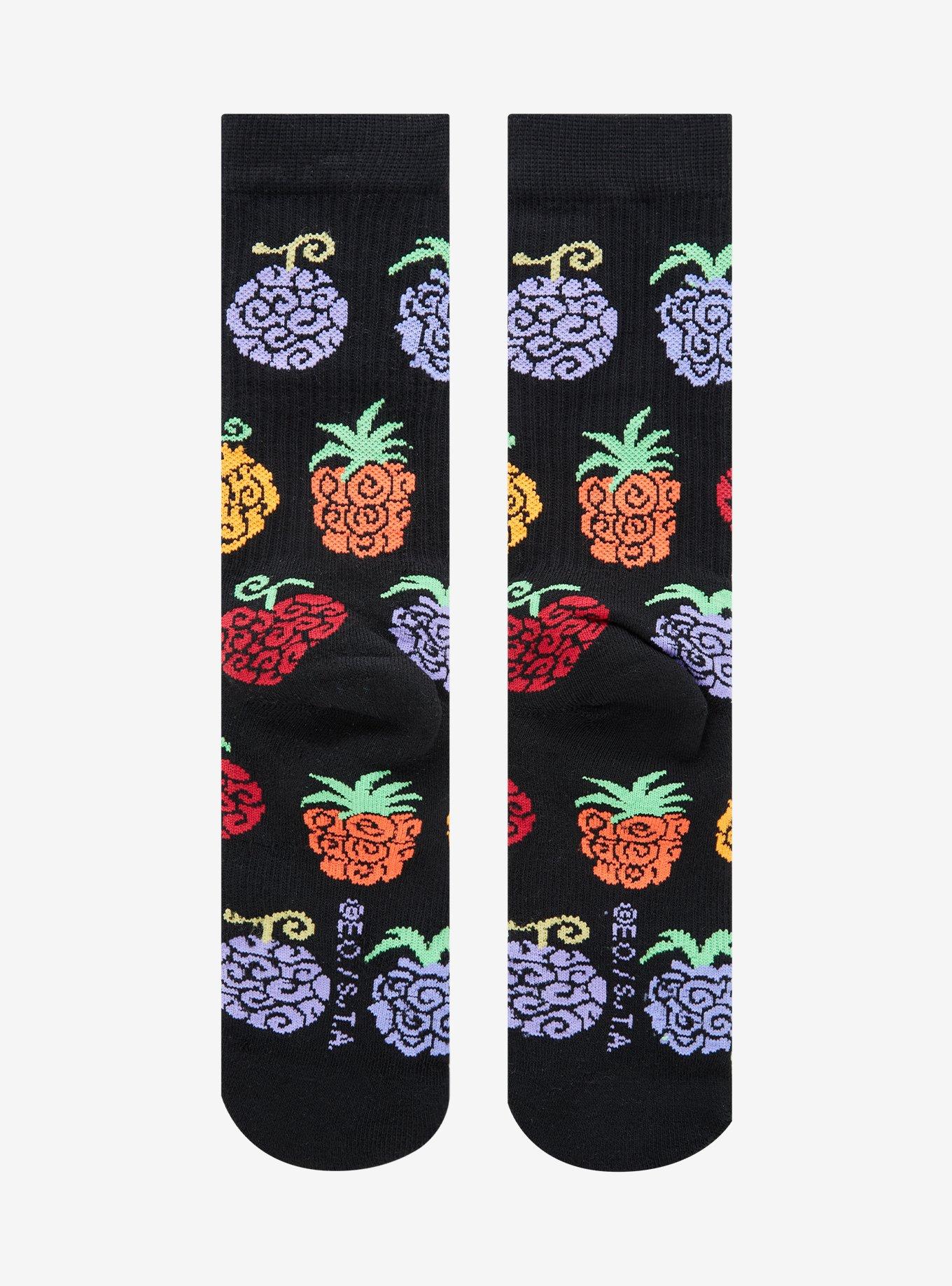 Calcetines estampados de One Piece: Frutas del Diablo