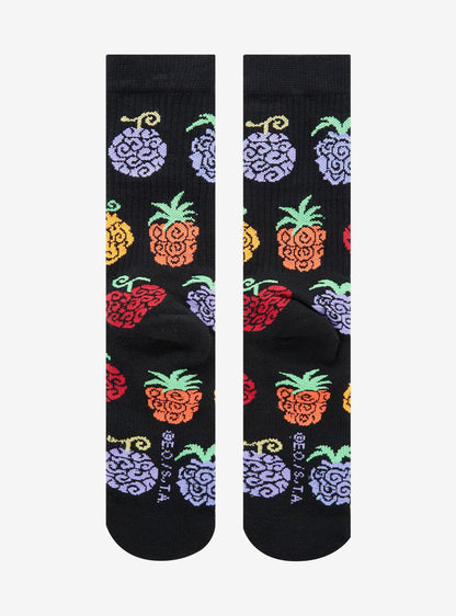 Calcetines estampados de One Piece: Frutas del Diablo
