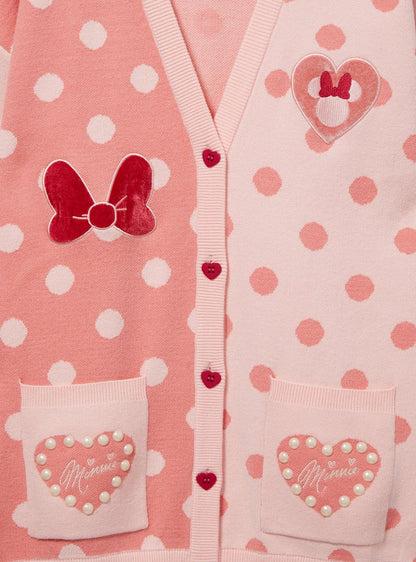 Chaleco de Minnie Mouse con lunares para mujer