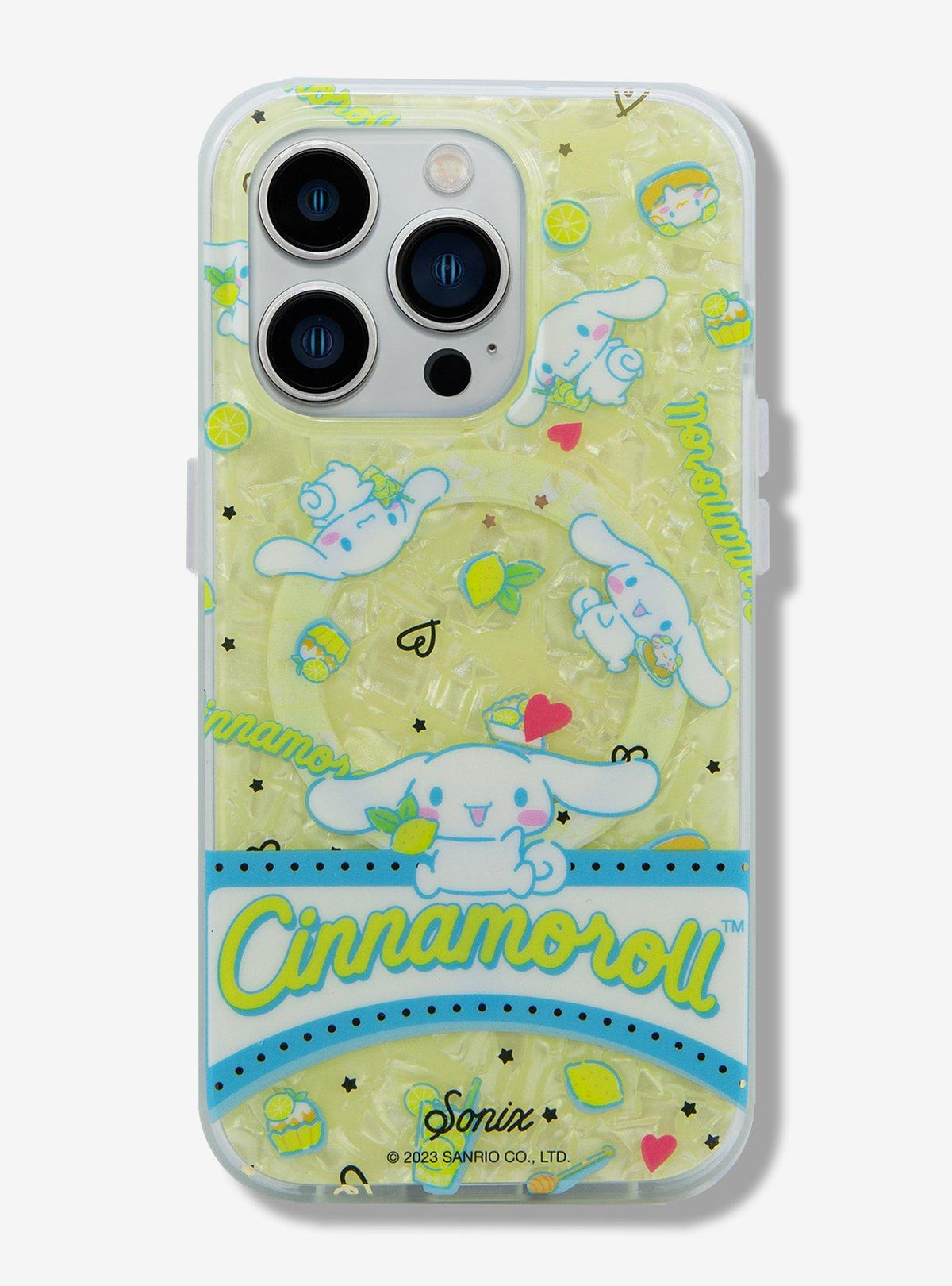 Funda MagSafe para iPhone 14 Pro Cinnamoroll: Limones y dulces