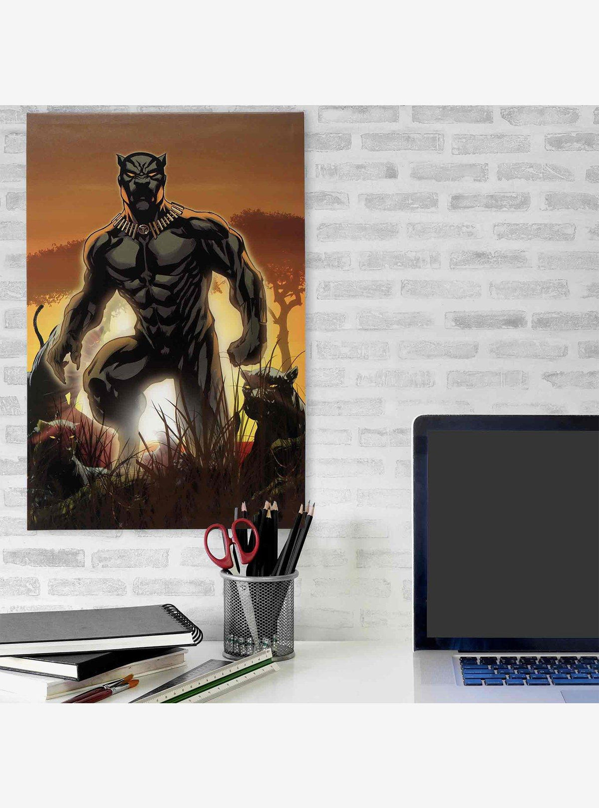 Cuadro de Black Panther al amanecer