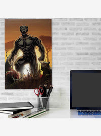 Cuadro de Black Panther al amanecer