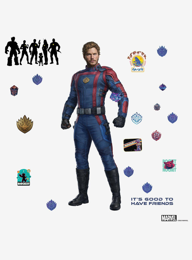 Adhesivos murales gigantes de Star-Lord | Guardianes de la Galaxia 3