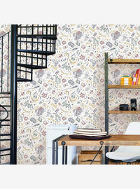 Papel mural autoadhesivo Harry Potter: íconos mágicos
