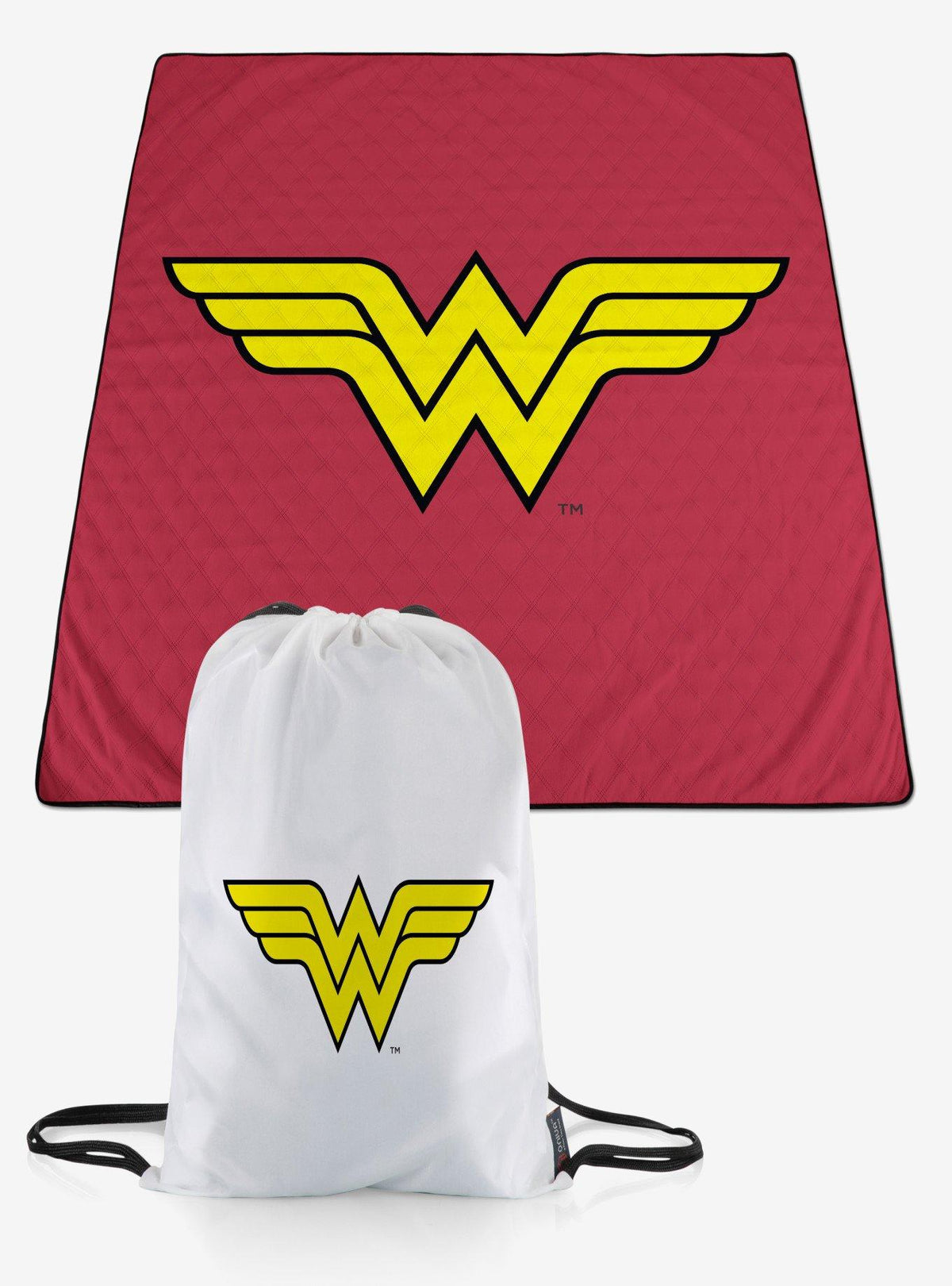 Manta de picnic estampada de Wonder Woman