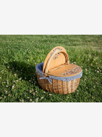 Canasta de picnic campestre de Bambi