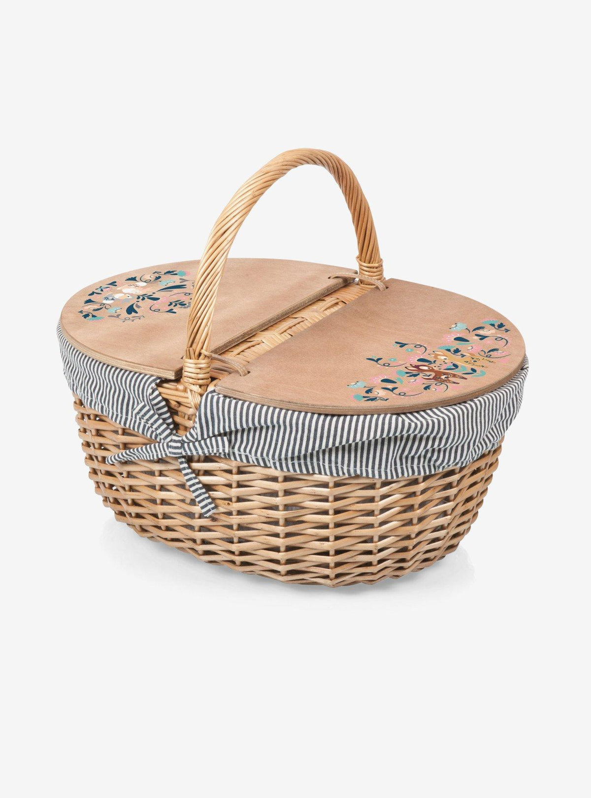 Canasta de picnic campestre de Bambi
