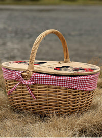 Canasto de picnic de Mickey y Minnie Mouse