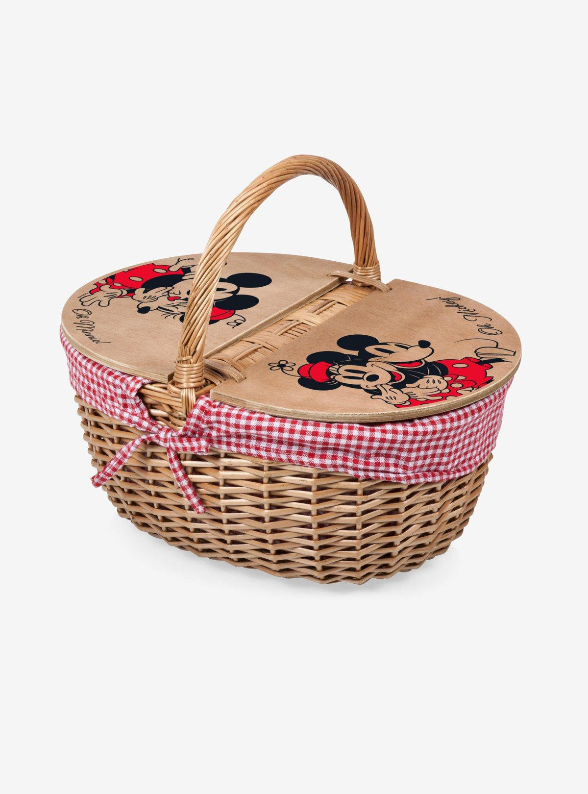 Canasto de picnic de Mickey y Minnie Mouse