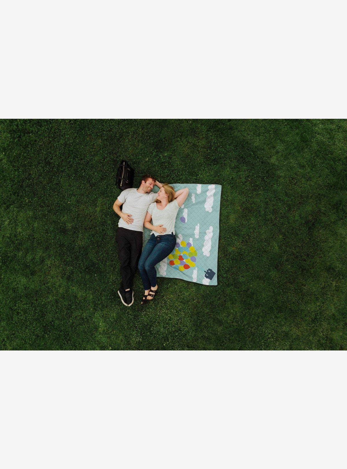 Manta de picnic estampada de Up