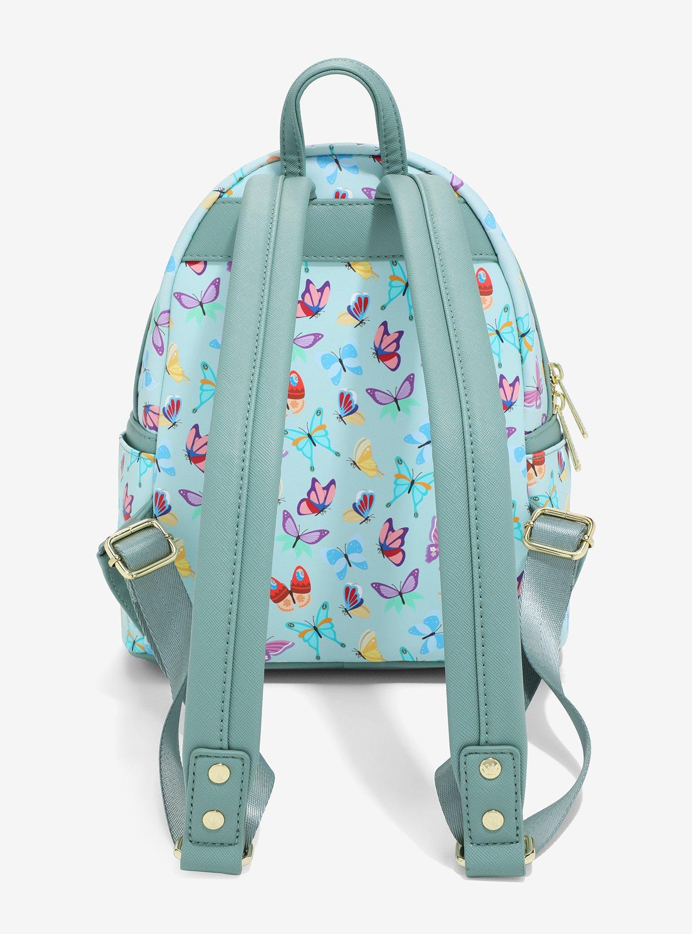 Mochila mini Disney Princess de mariposas