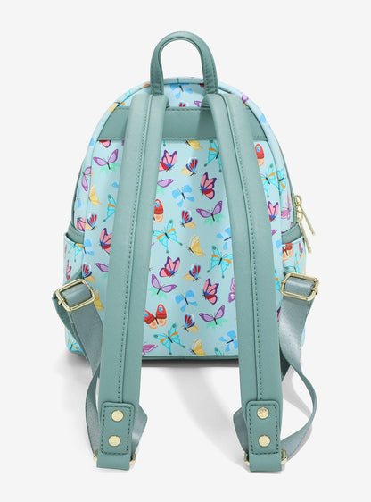 Mochila mini Disney Princess de mariposas