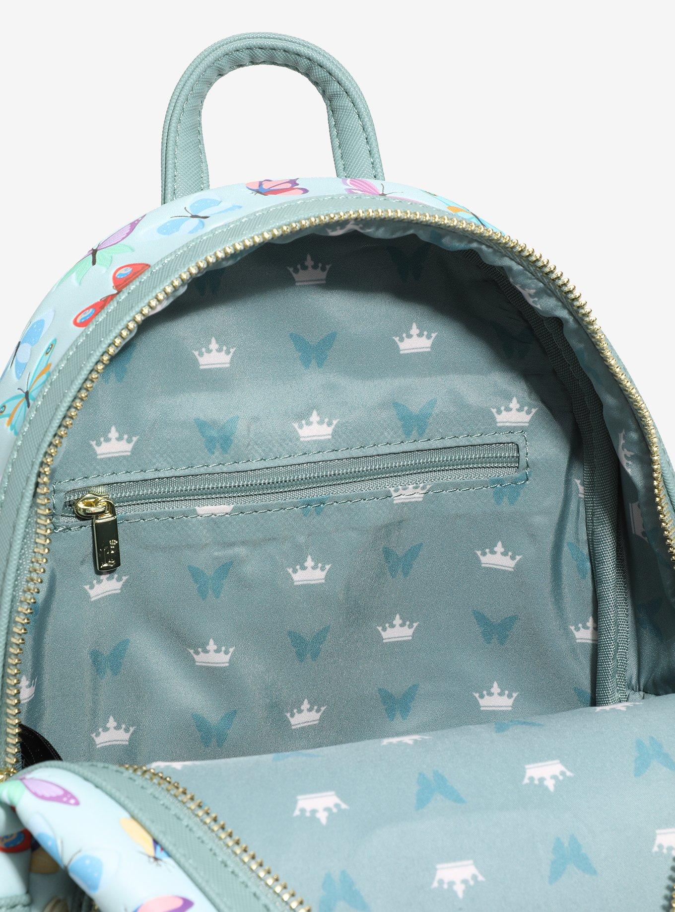 Mochila mini Disney Princess de mariposas