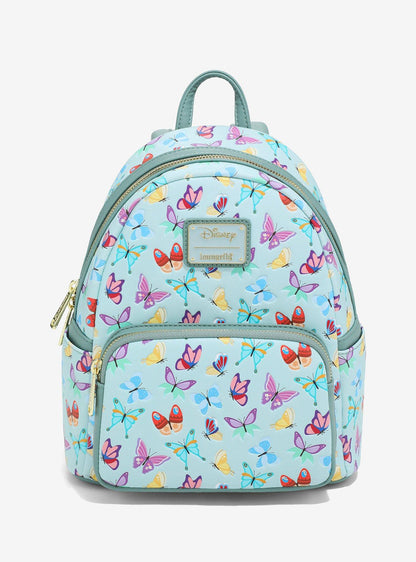 Mochila mini Disney Princess de mariposas