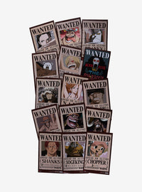 Póster sorpresa One Piece: personajes buscados