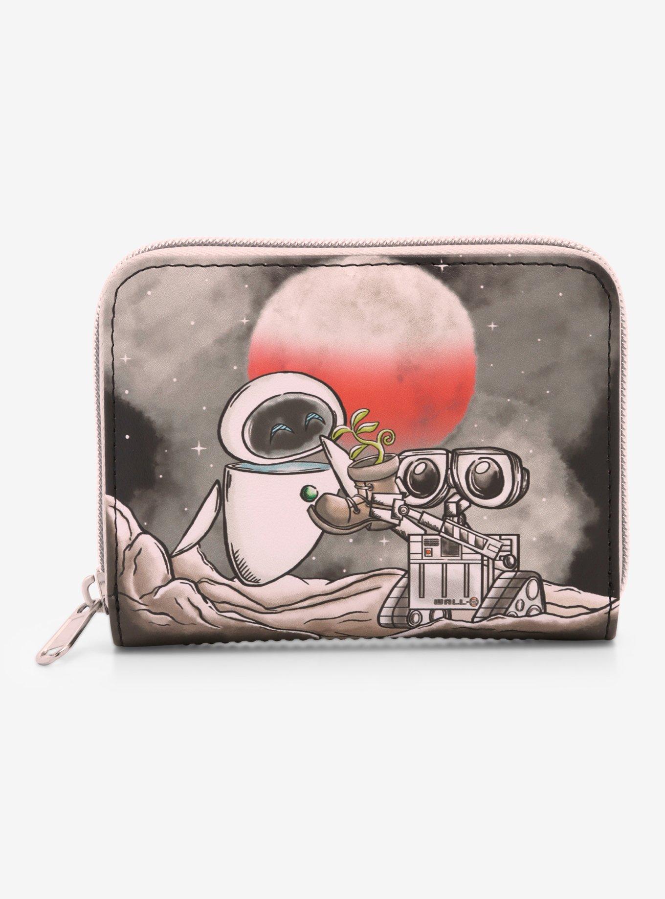 Billetera mini WALL-E y EVE con cierre