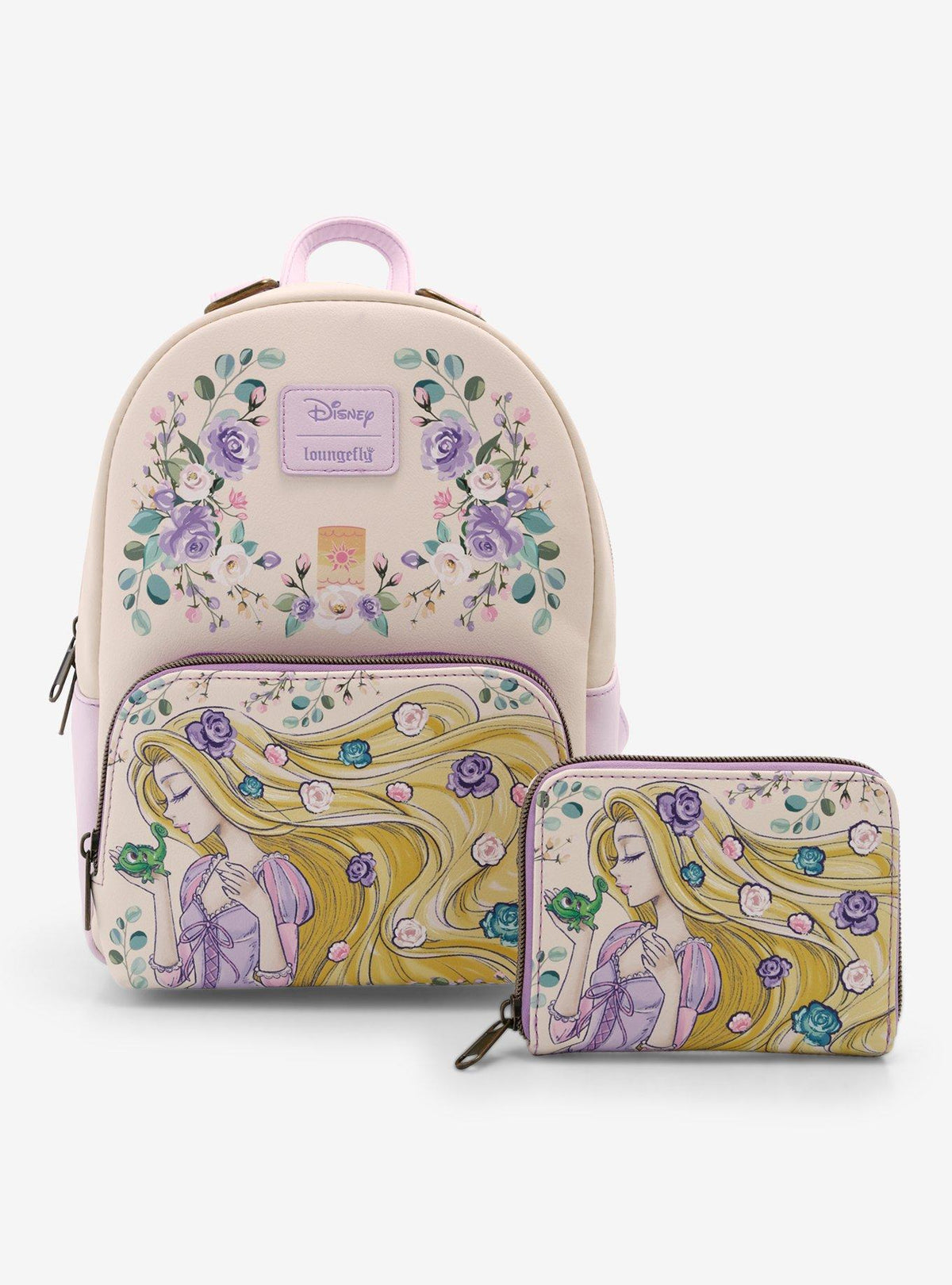 Mochila mini Disney Tangled Rapunzel y Pascal