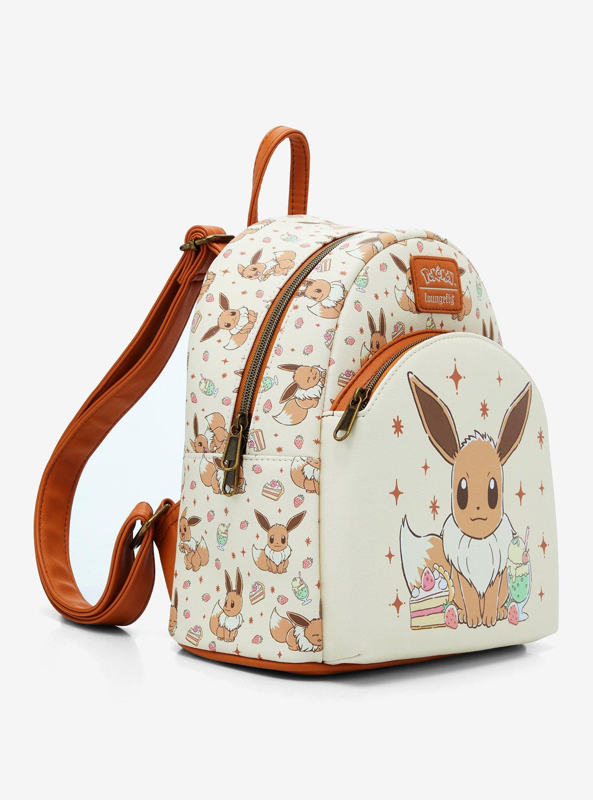Mini mochila Pokémon de Eevee y postres