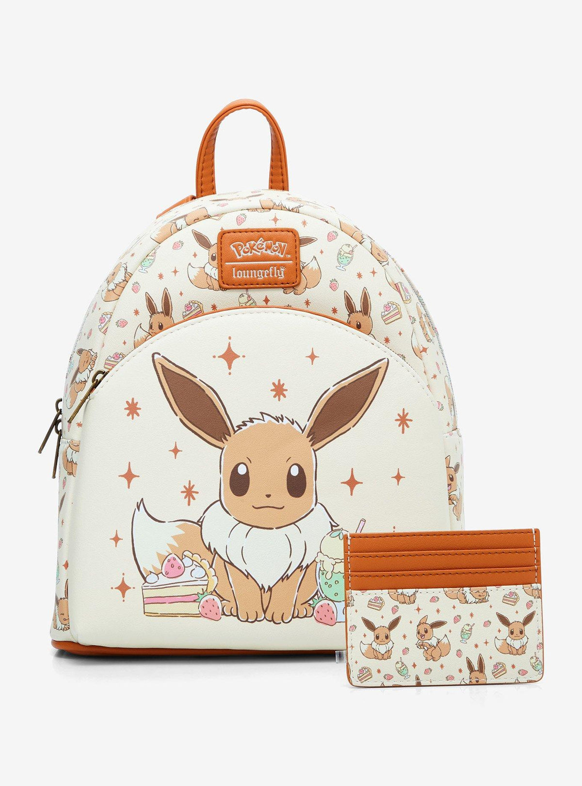 Mini mochila Pokémon de Eevee y postres