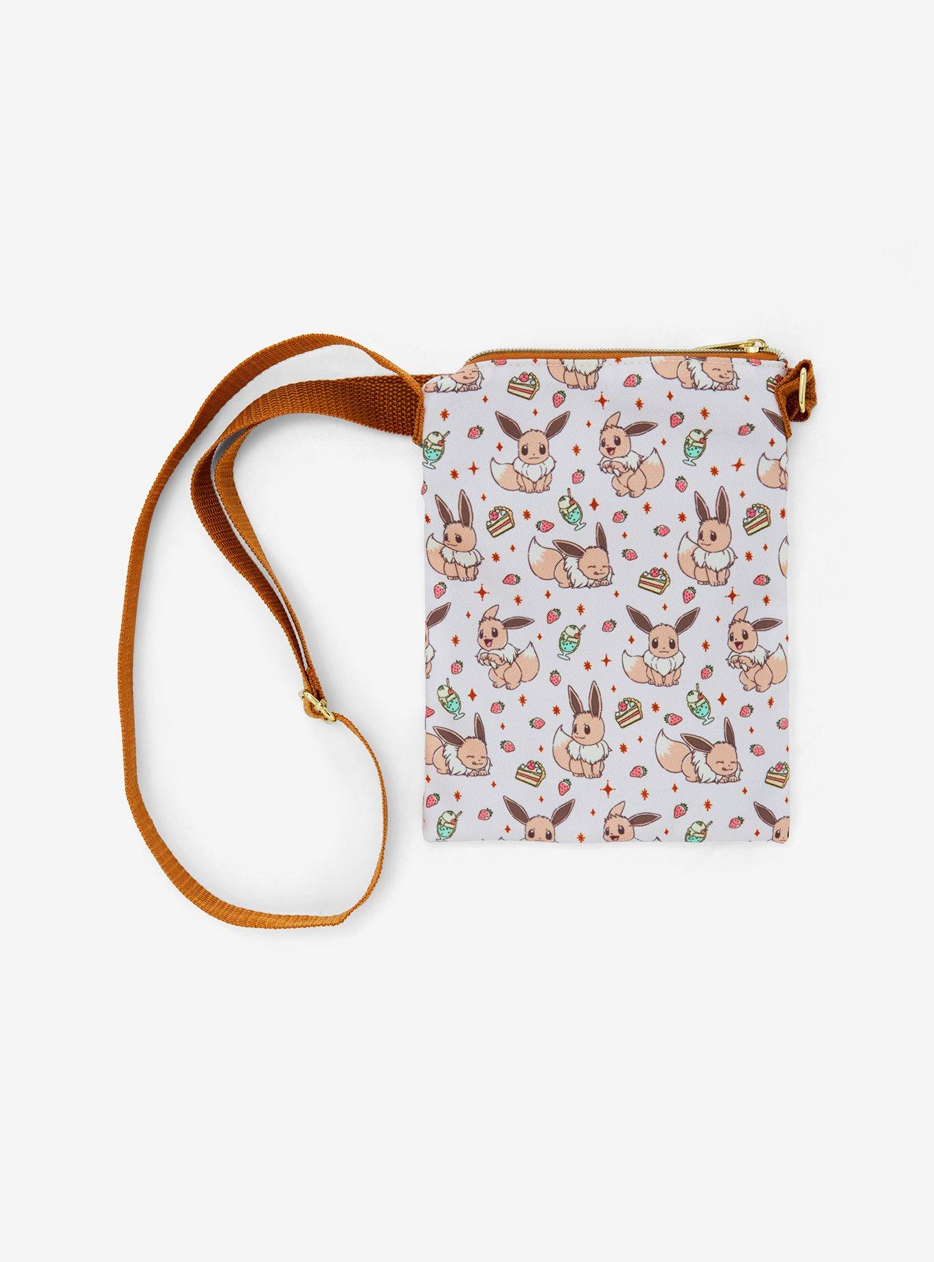 Cartera cruzada de pasaporte Pokémon Eevee