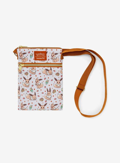 Cartera cruzada de pasaporte Pokémon Eevee