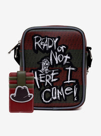 Bolso bandolera y monedero Freddy Krueger
