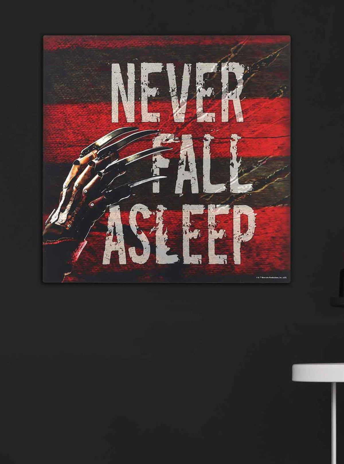 Pesadilla en Elm Street: Decoración de pared de Freddy Krueger