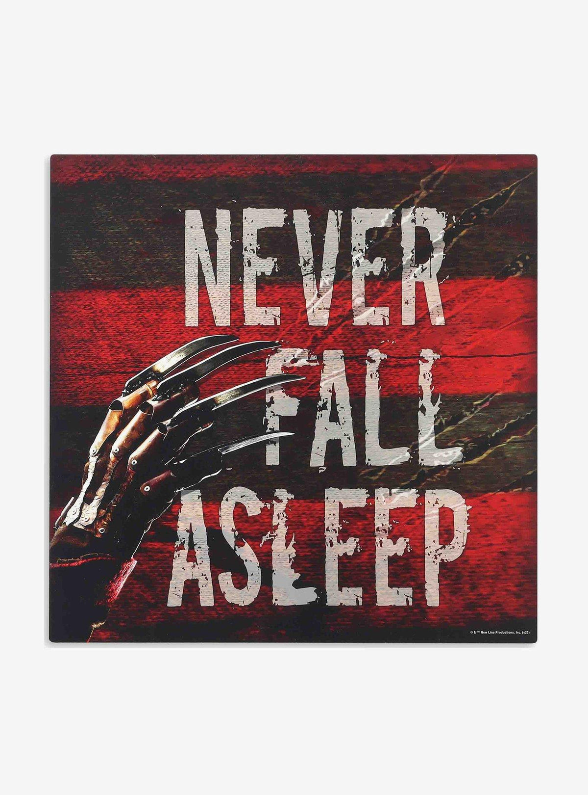 Pesadilla en Elm Street: Decoración de pared de Freddy Krueger