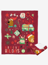Scooby-Doo Manta «Groovy Holidays» de tacto sedoso