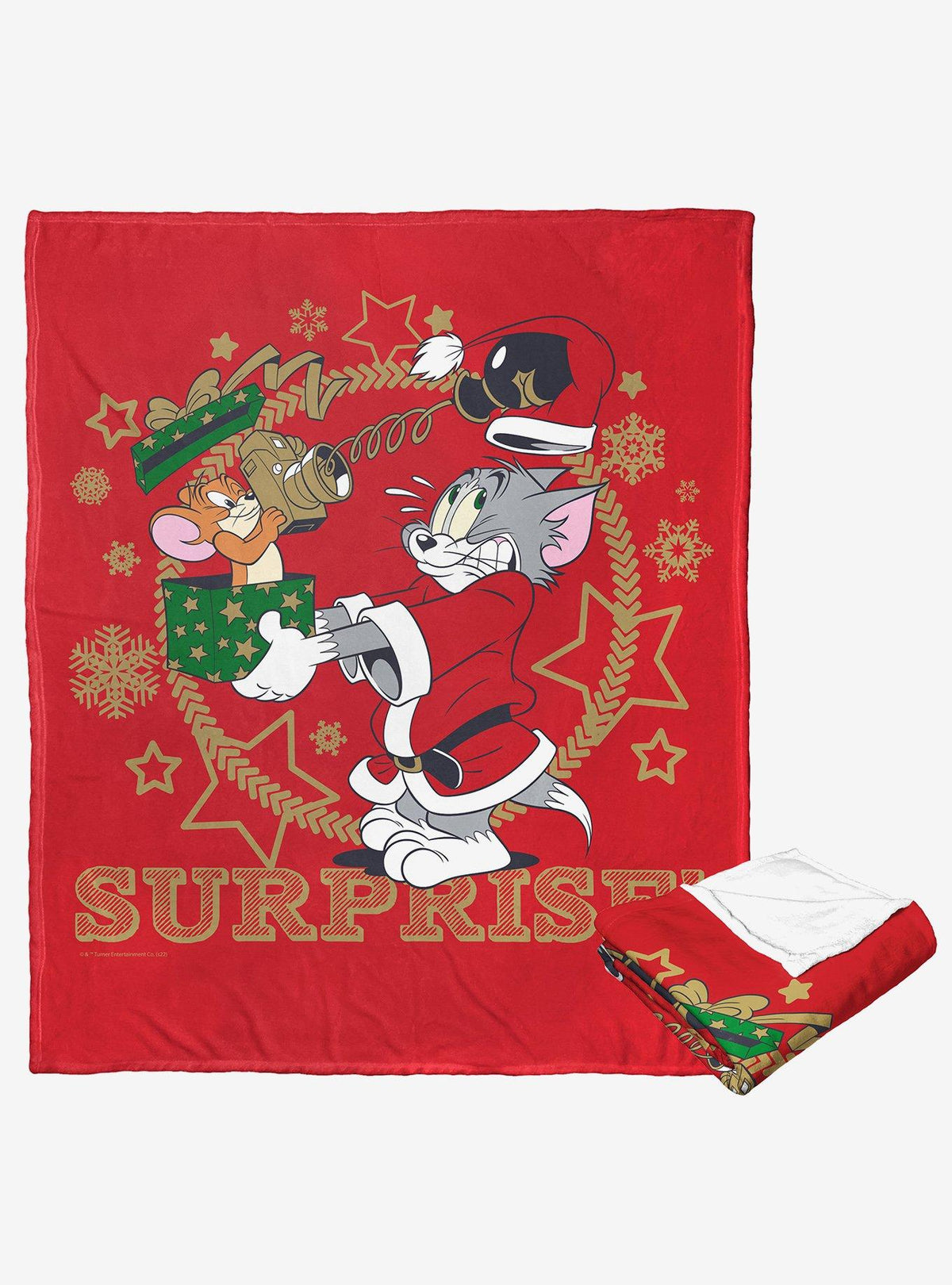 Manta de tacto sedoso Tom and Jerry Surprise