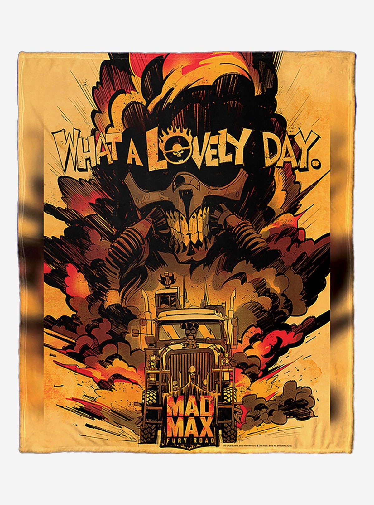 Manta Mad Max: Fury Road «Qué día más lindo»