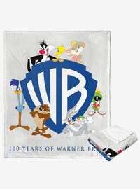 Manta Looney Tunes 100 años, suave al tacto