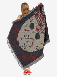 Manta tapiz tejido Friday the 13th: Bienvenidos