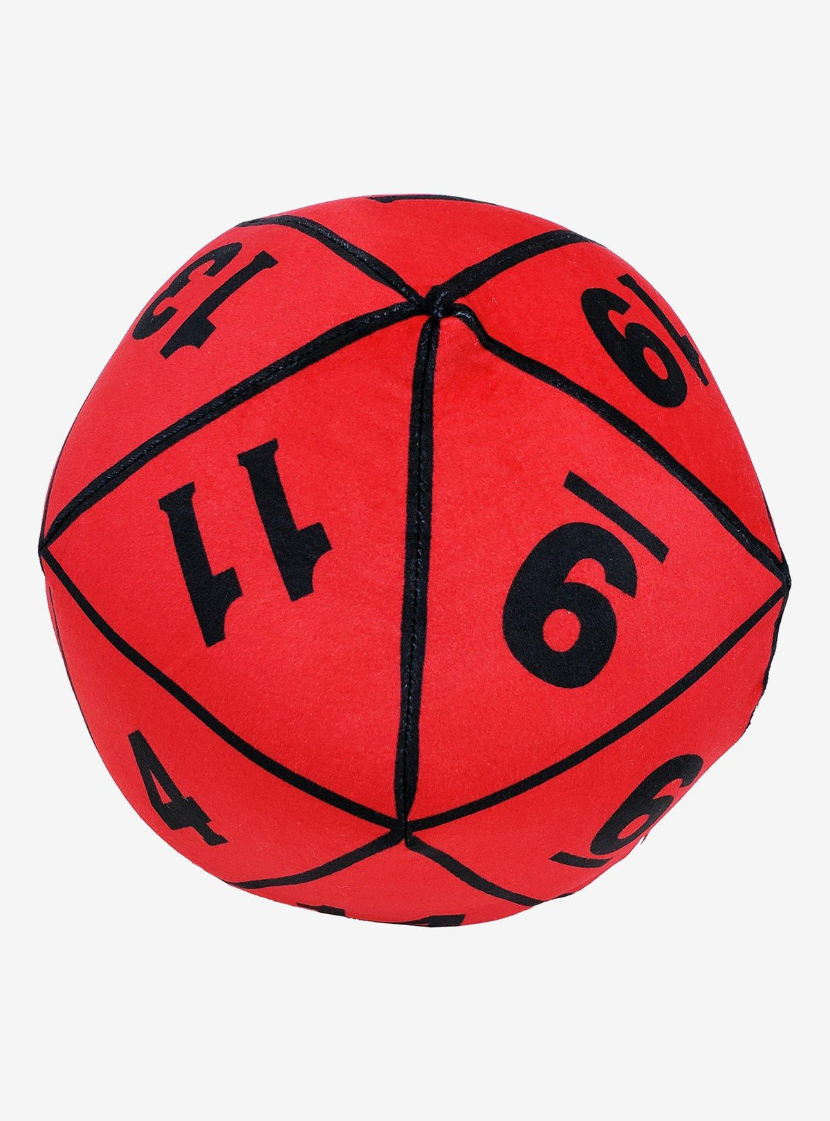 Almohada de viaje nube Dungeons & Dragons D20 rojo