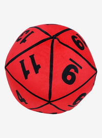 Almohada de viaje nube Dungeons & Dragons D20 rojo