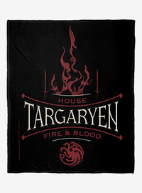 Manta de tacto sedoso Game of Thrones: Fuego y Sangre