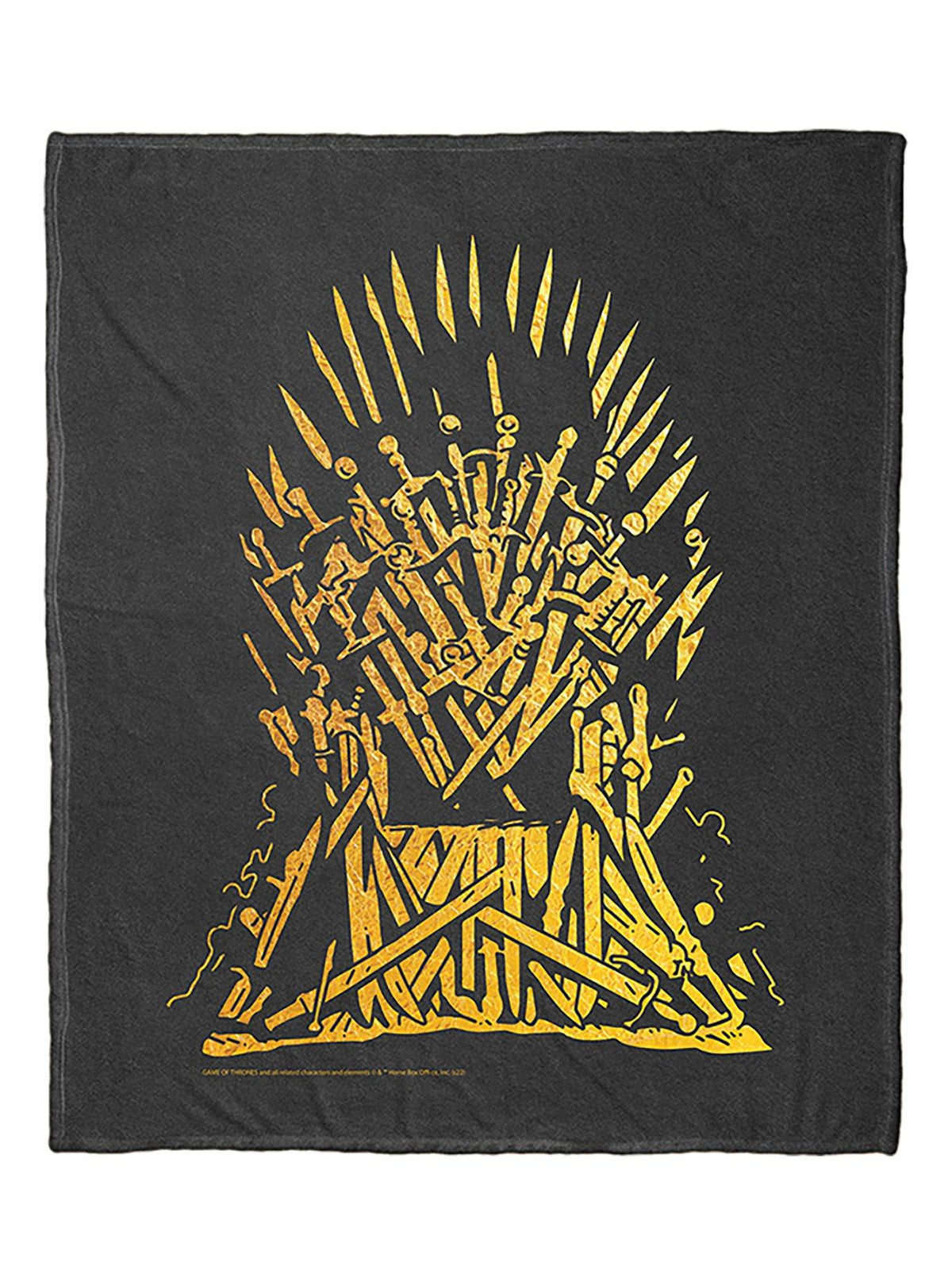 Manta Game of Thrones Trono Dorado