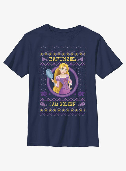 Polera juvenil navideña Rapunzel Disney Princesses