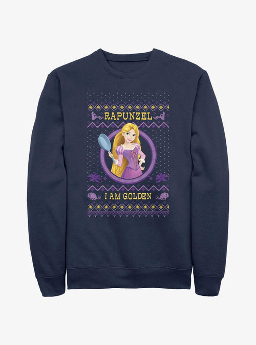 Polerón navideño feo Disney Princesses Rapunzel