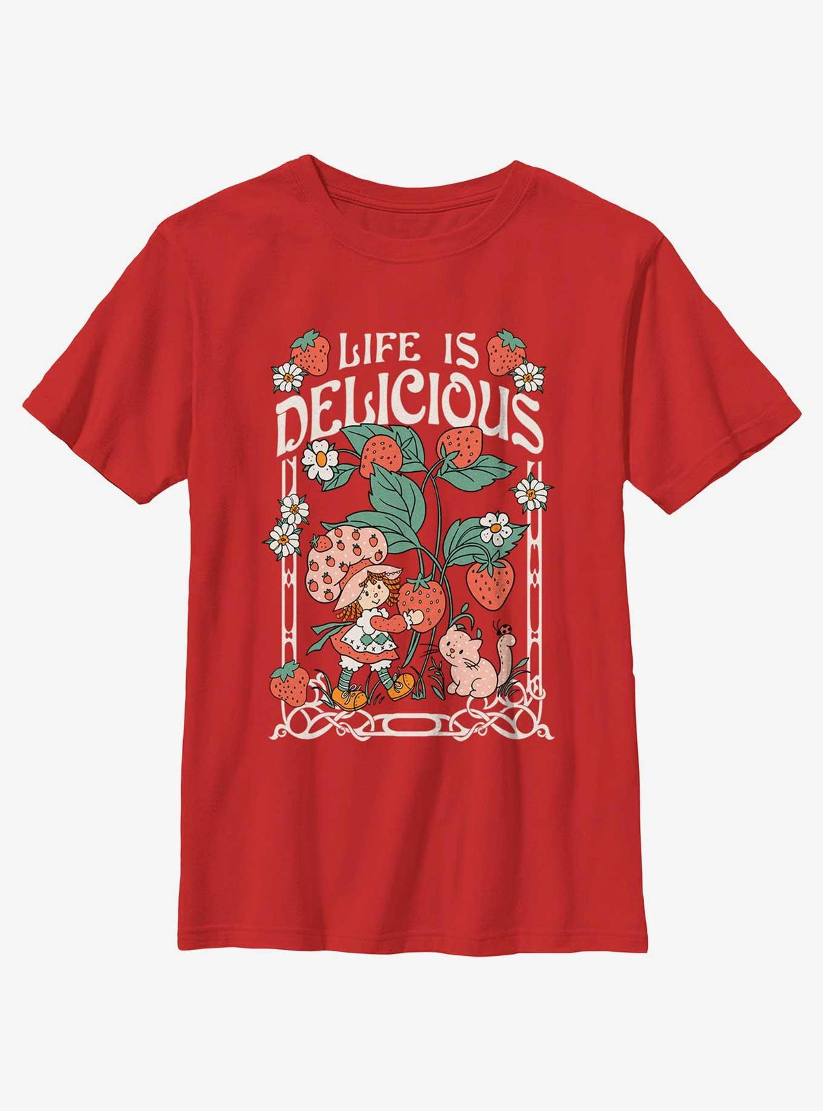 Polera juvenil Strawberry Shortcake Life Is Delicious